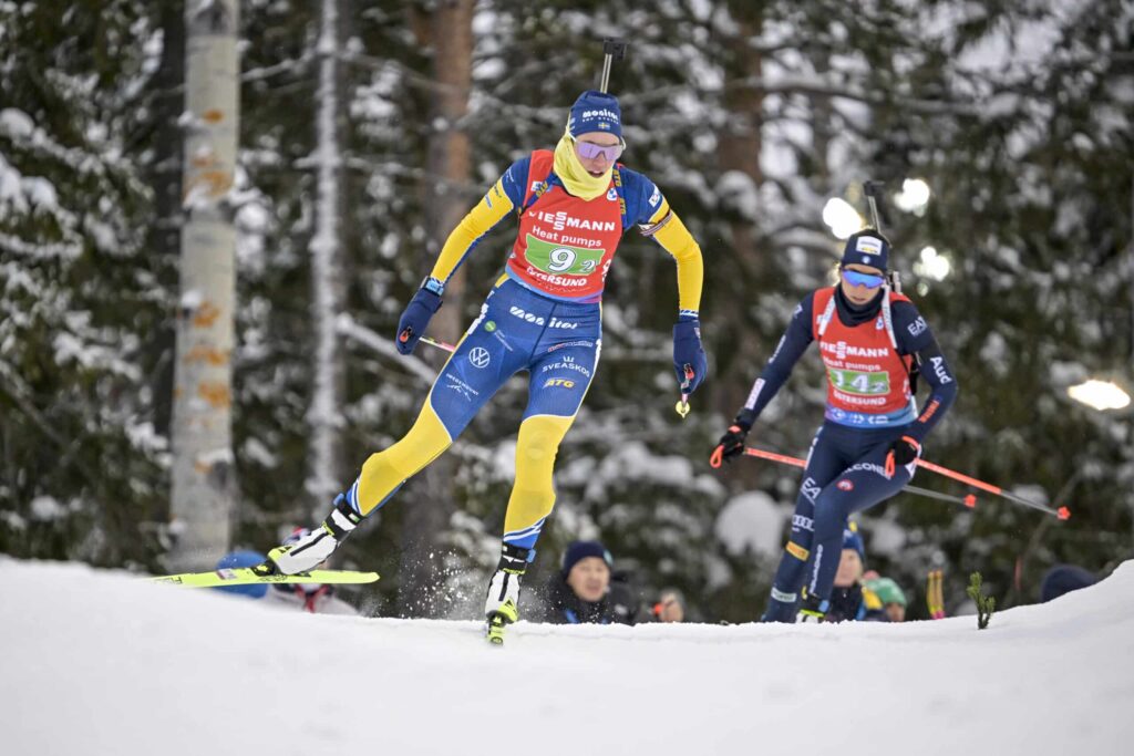 Lempi leiskuu maailmancupissa – ampumahiihtäjät rakastuivat