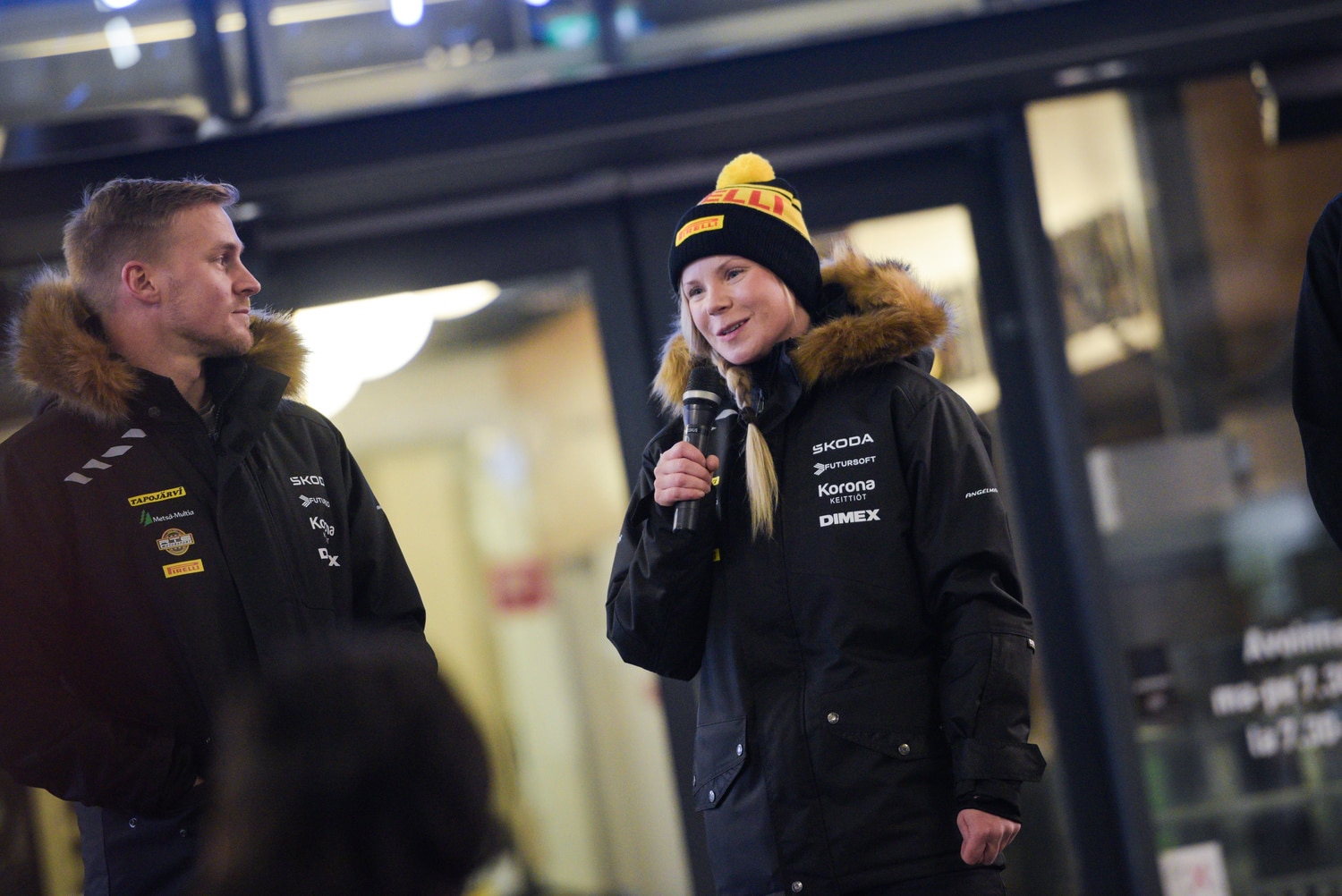 Paljastus: Rallipomo haltioissaan Enni Mälkösestä