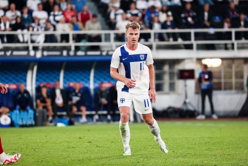 Huuhkajat: Surkeita uutisia – Rasmus Schüller pitkään poissa