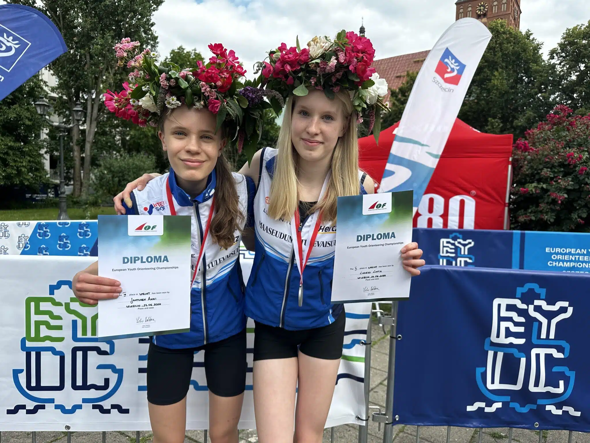 Suunnistus: Suomen mitalitili komeasti auki nuorten EM-kilpailuissa