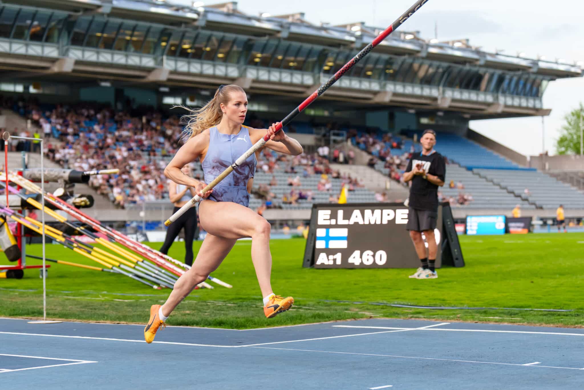 Elina Lampela omaan ennätykseen