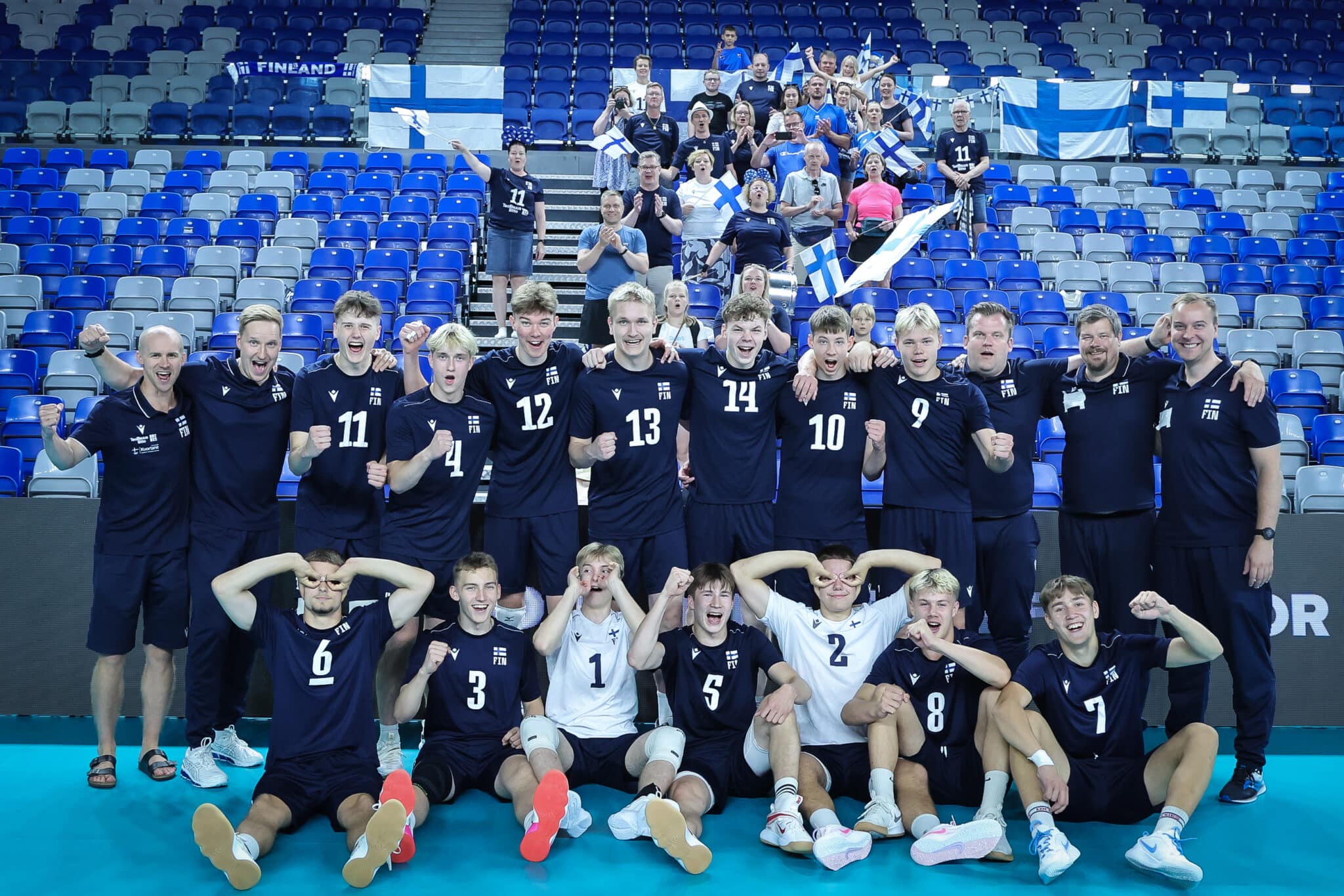 Lentopallo: Suomen U18-poikien MM-unelma askeleen lähempänä