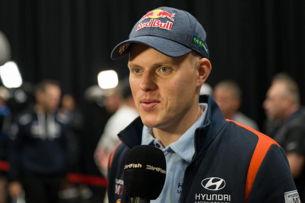 Ott Tänak laukoi heti suorat sanat Suomen MM-rallista