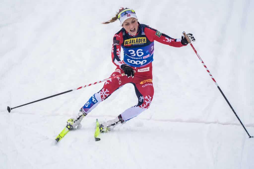 IS: Suomalaiselta hiihtonaiselta selvää puhetta Therese Johaugista