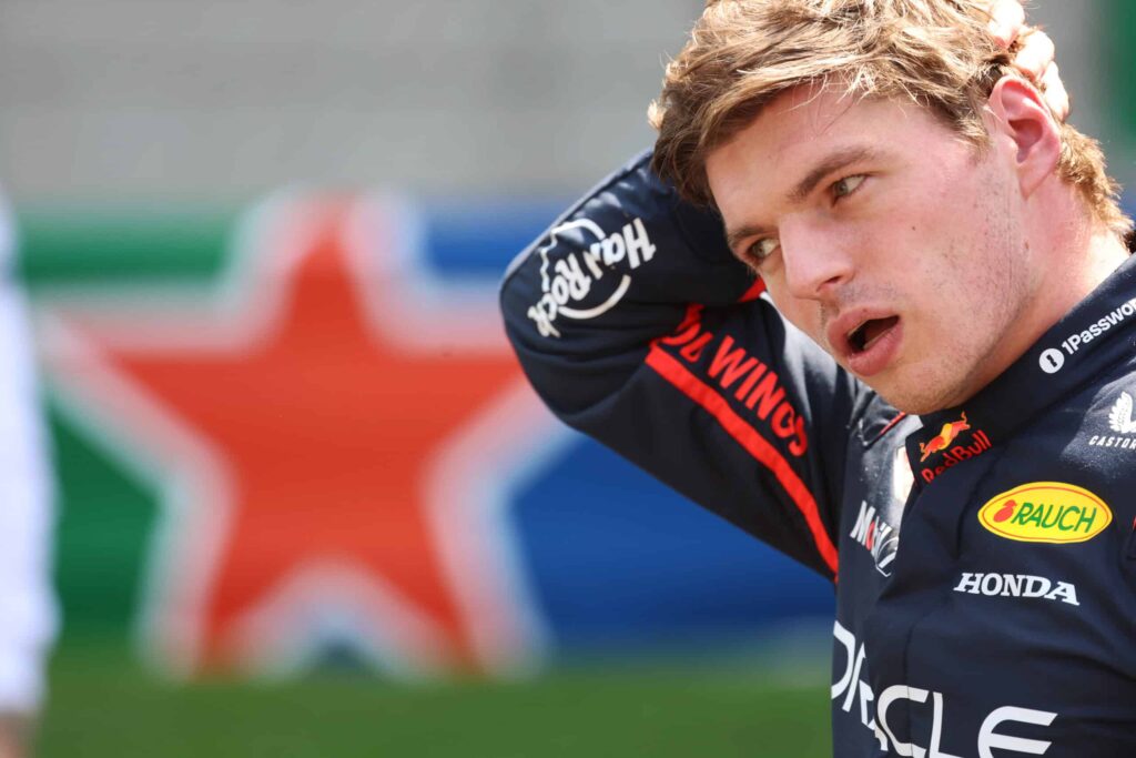 Red Bullin Max Verstappen antoi suoran tuomionsa tallikaveristaan