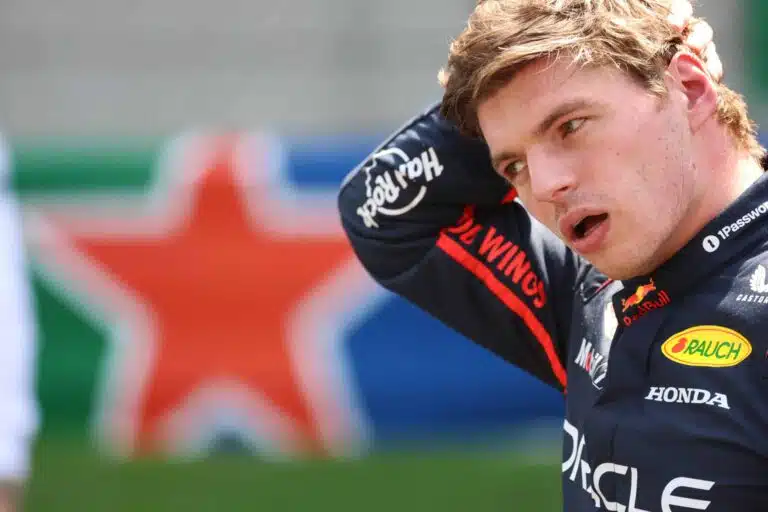 Red Bullin Max Verstappen antoi suoran tuomionsa tallikaveristaan