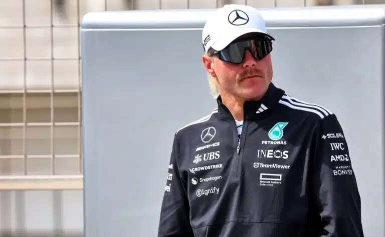 Valtteri Bottas ja Sergio Perez ottivat yhteen – kohta koko video on julki