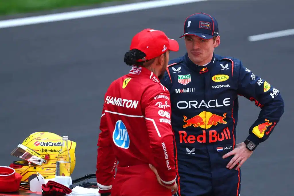 Max Verstappenin suusta Lewis Hamiltonin kannalta karua tekstiä