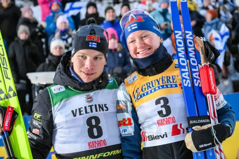 Lauri Vuorinen ja Johanna Matintalo