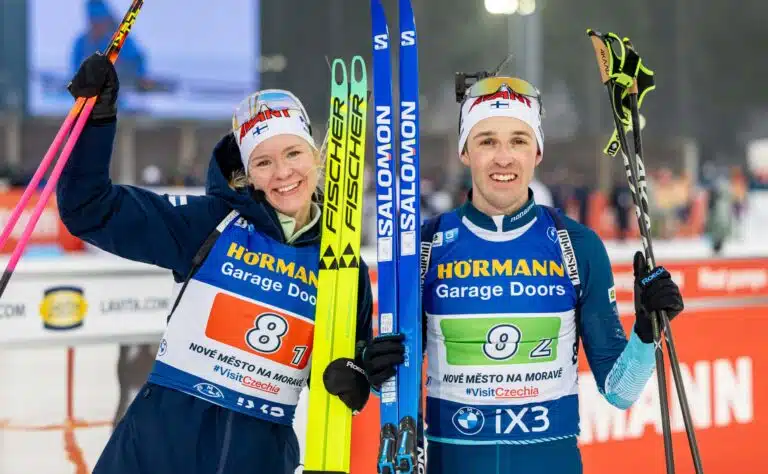 Ole Einar Björndalen ei hyväksynyt Suomen voittoa ampumahiihdossa