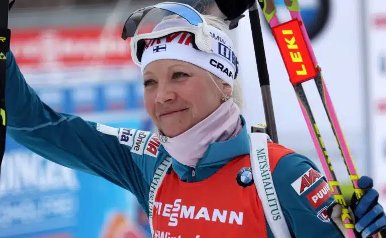 Kisa oli hädin tuskin alkanut: Kaisa Mäkäräinen latasi brutaalin totuuden Suomen ampumahiihtäjästä