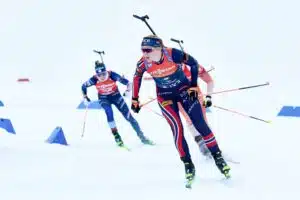 Suvi Minkkisen kilpakumppanin poikkeuksellinen käytös maalissa ällistyttää