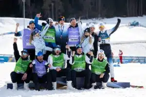 Lempi leiskui – Suomen yhdistetyn tähti naisseurassa olympialumilla