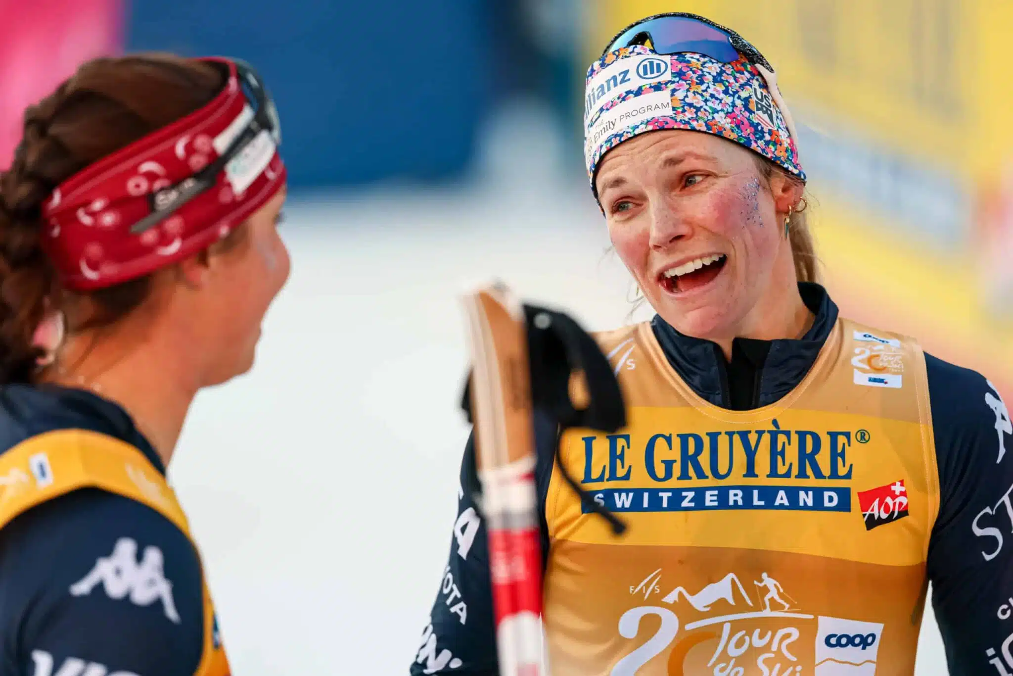 Jessie Diggins aloitti uuden elämän kiekkomiehen kanssa