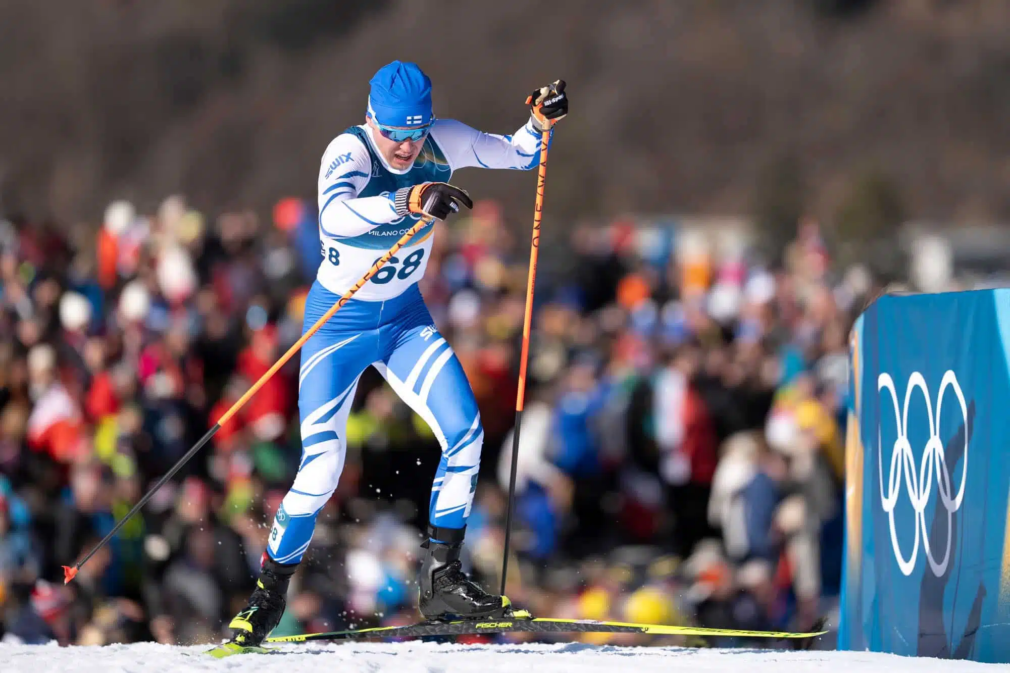 Venäläishiihtäjän temppu Arsi Ruuskaselle puhutti – selostuskoppi reagoi välittömästi