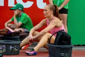 Kuortane Games. Kuvassa Emma Tainio