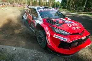 Rallitähtien bileet lähtivät lapasesta Suomen MM-rallin jälkeen