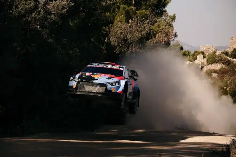 Hyundain Thierry Neuville Sardinian MM-rallissa 2026