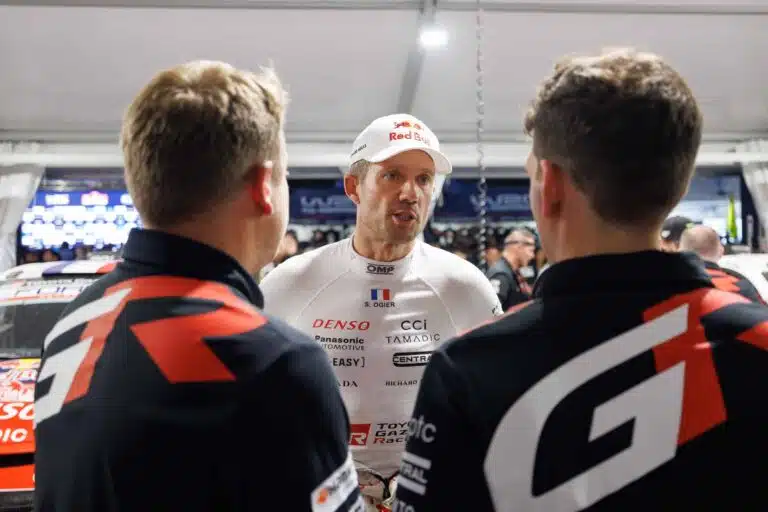 Toyotan Sébastien Ogier Sardinian MM-rallissa 2026