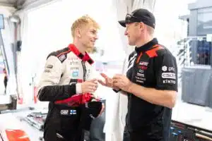 Toyotan Sami Pajari ja Jari-Matti Latvala Sardinian MM-rallissa 2026